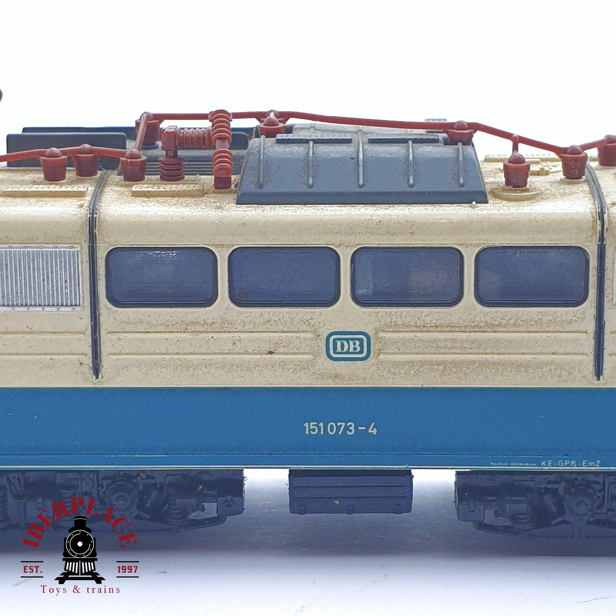 ♻️ 2 mano - Minitrix 51 2068 00 Locomotora BR 151 DB N escala 1:160 TEN03