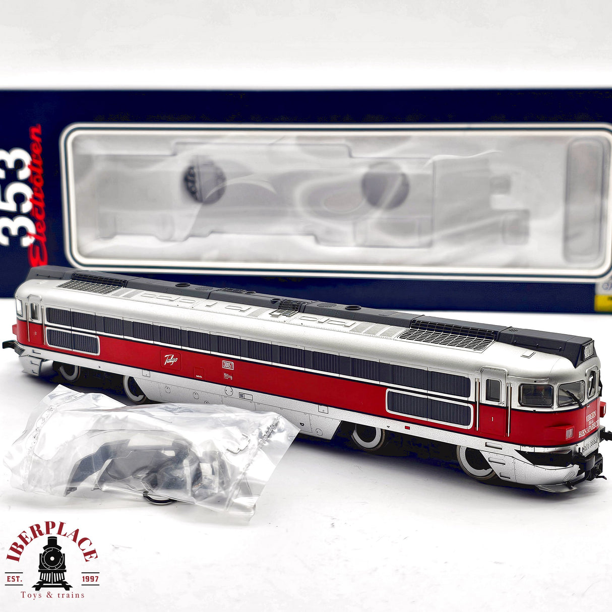 ♻️ 2da mano - DC Electrotren 2315 Locomotora Virgen de Bien Aparecida RENFE 353 005 H0 escala 1:87 A15