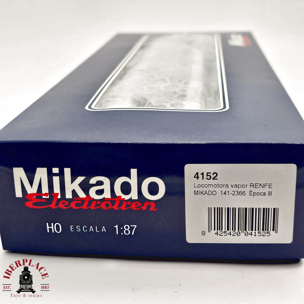 ♻️ 2da mano - DC Electrotren 4152 Locomotora RENFE Mikado 141 Epoca III H0 escala 1:87 A15