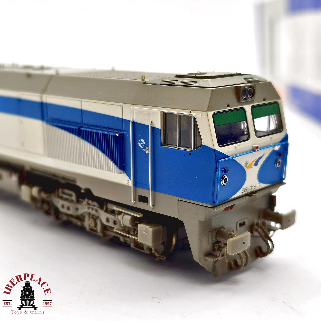 ♻️ 2da mano - DC Roco 63445 Locomotora RENFE 319 316.6 H0 escala 1:87 A15