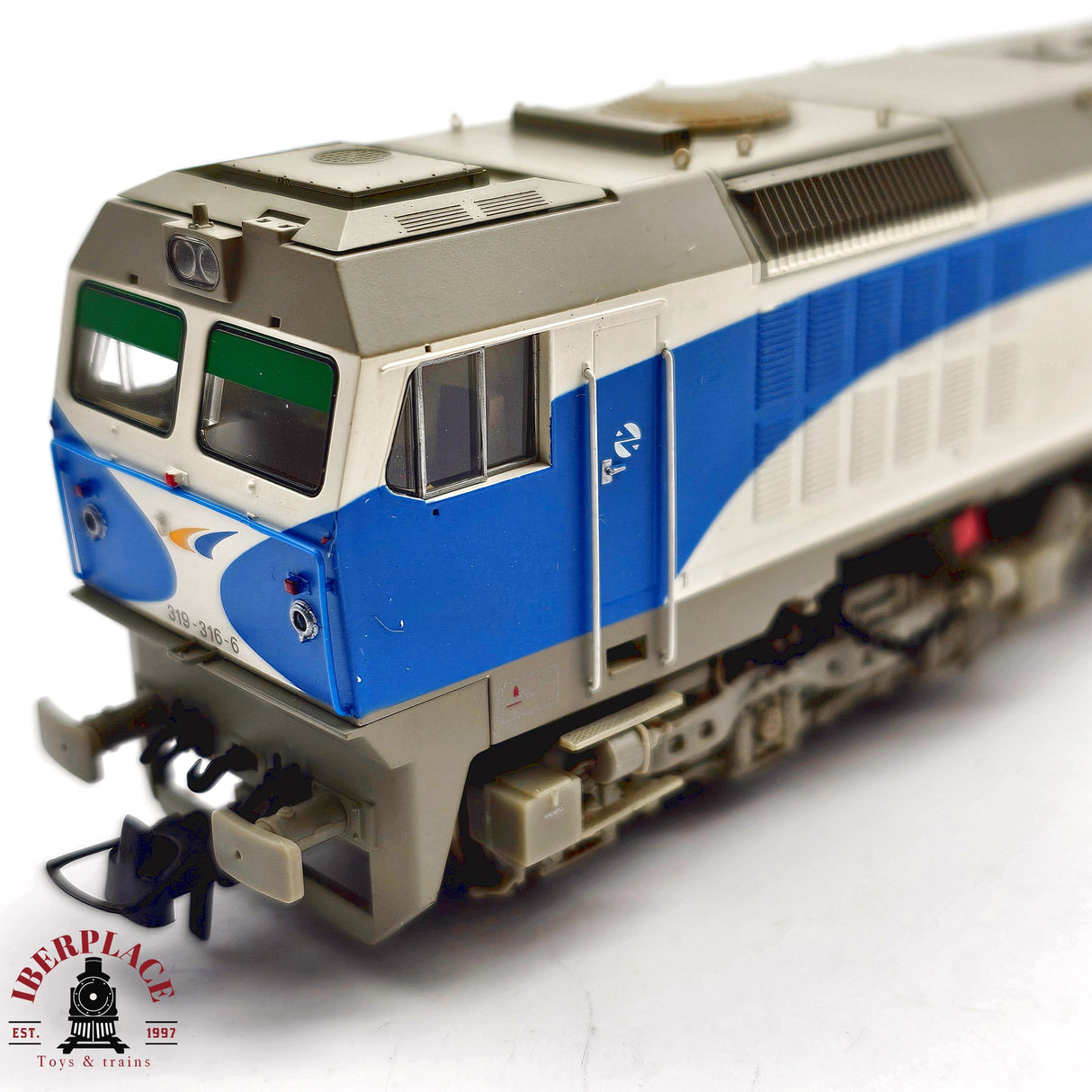 ♻️ 2da mano - DC Roco 63445B Locomotora RENFE 319 316.6 H0 escala 1:87 A15