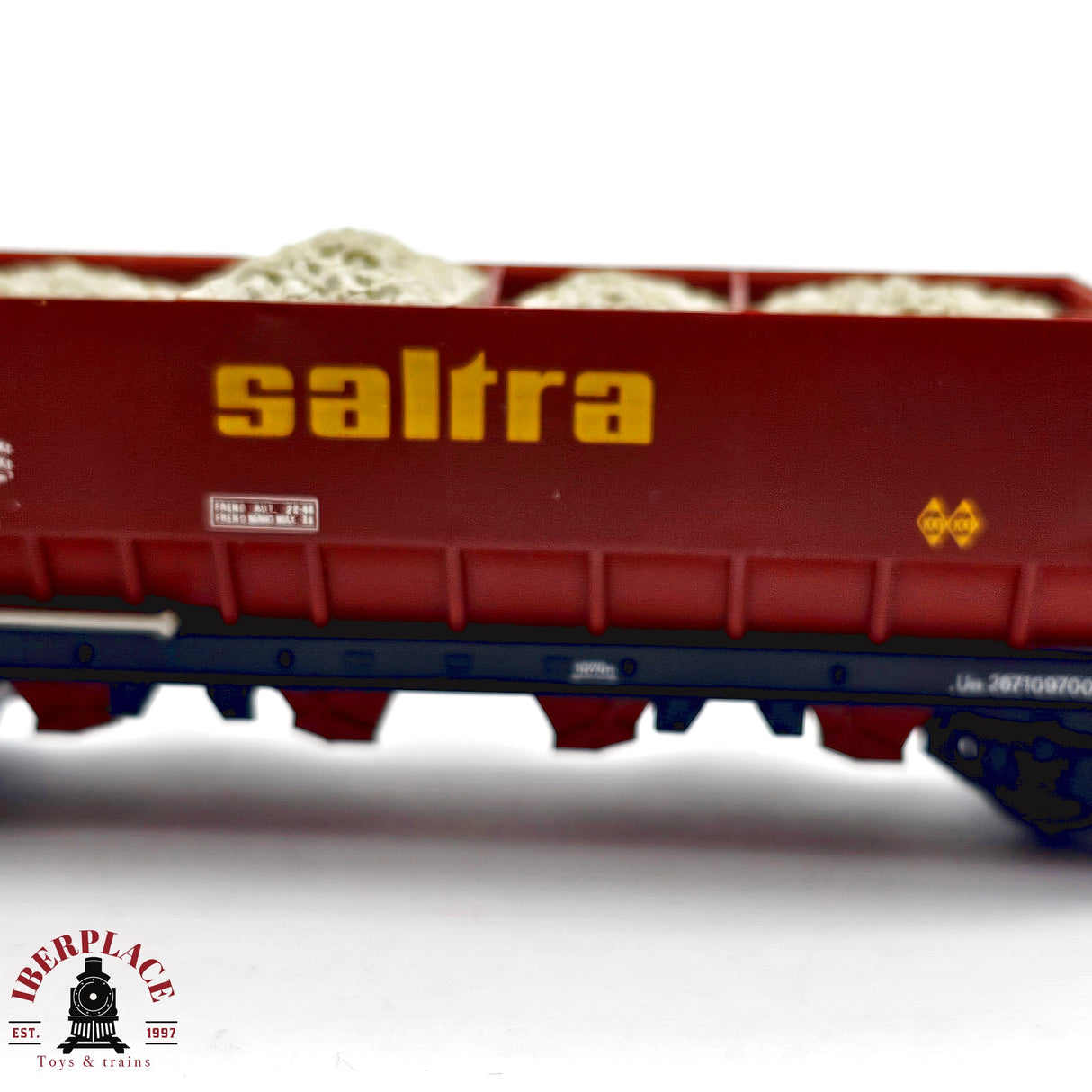 ♻️ 2da mano - DC Electrotren 5201 vagón Tolva Saltra RENFE 097 H0 escala 1:87 A15