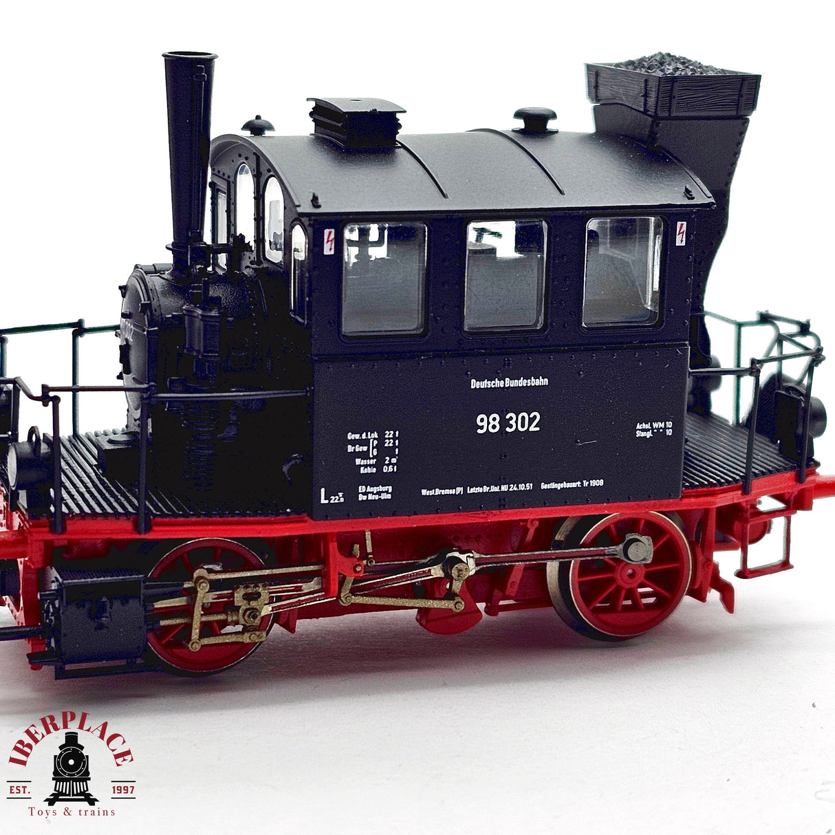♻️ 2da mano - DC Roco 63230 Locomotora BR 98 DB H0 escala 1:87 E13 1/2