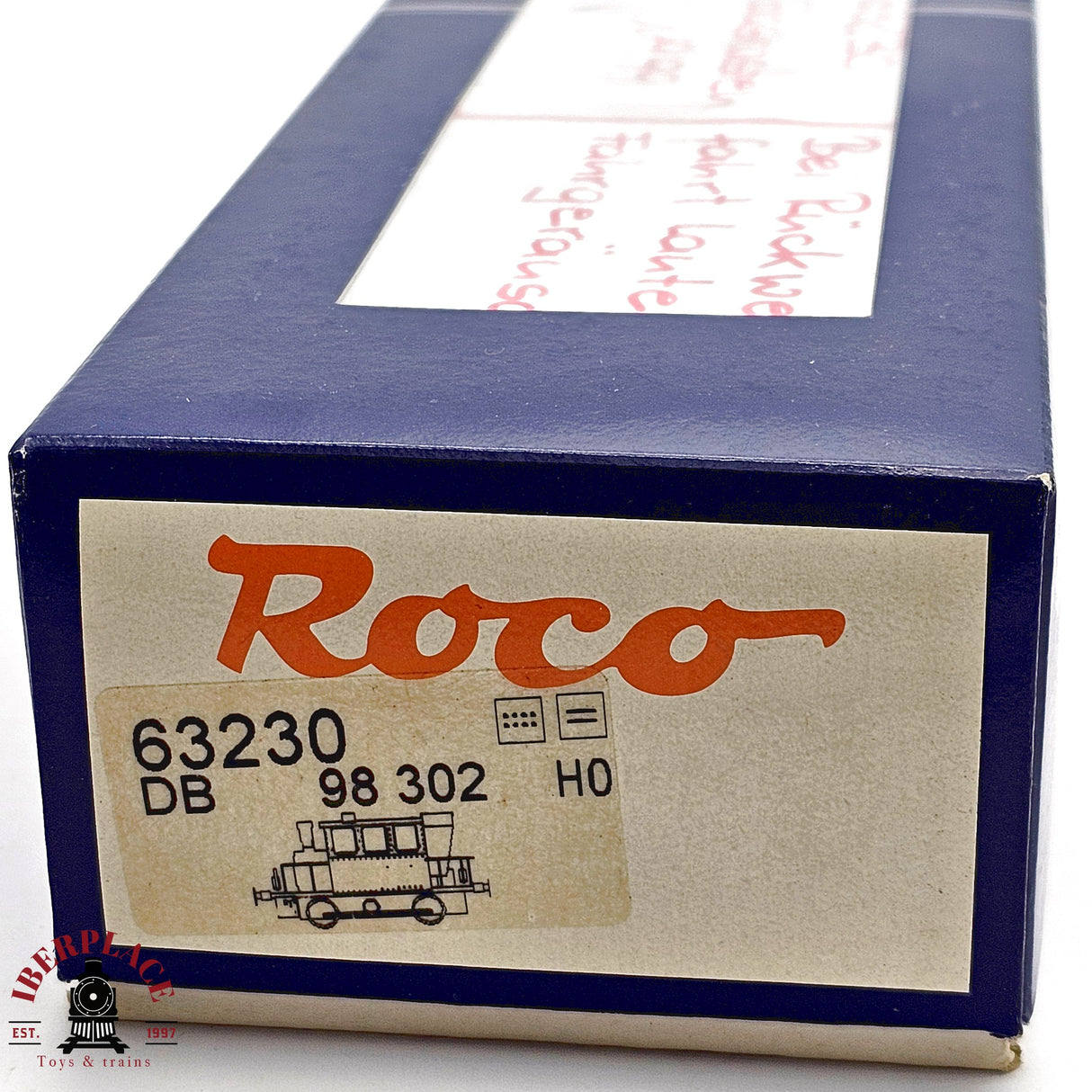 ♻️ 2da mano - DC Roco 63230 Locomotora BR 98 DB H0 escala 1:87 E13 1/2