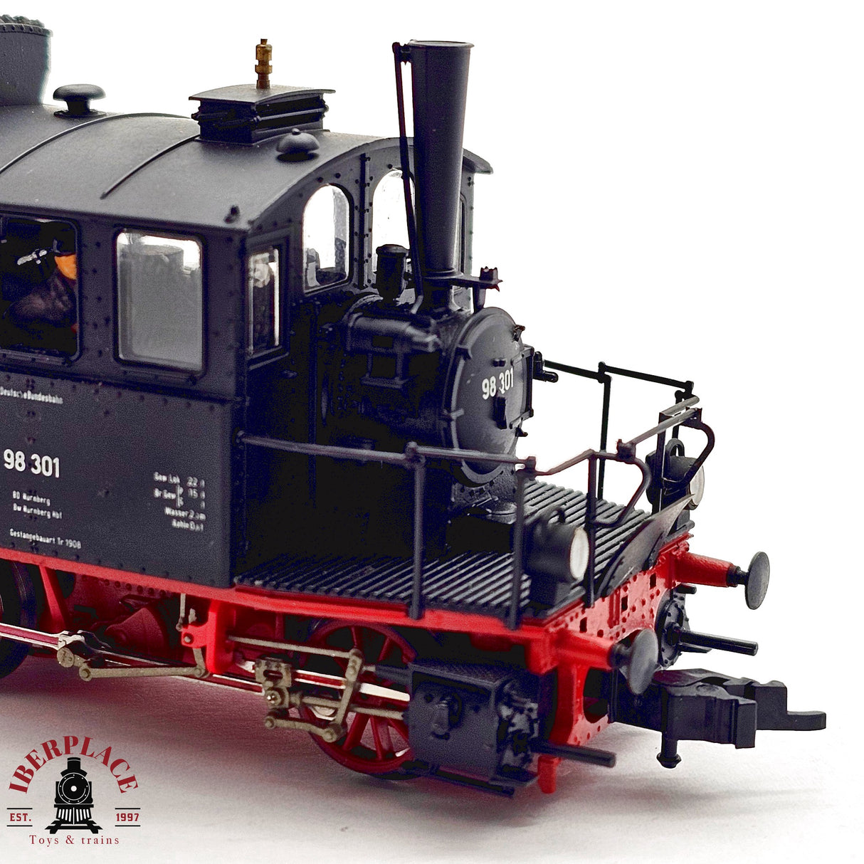 ♻️ 2da mano - DC Roco 63230 Locomotora BR 98 DB H0 escala 1:87 E13 2/2