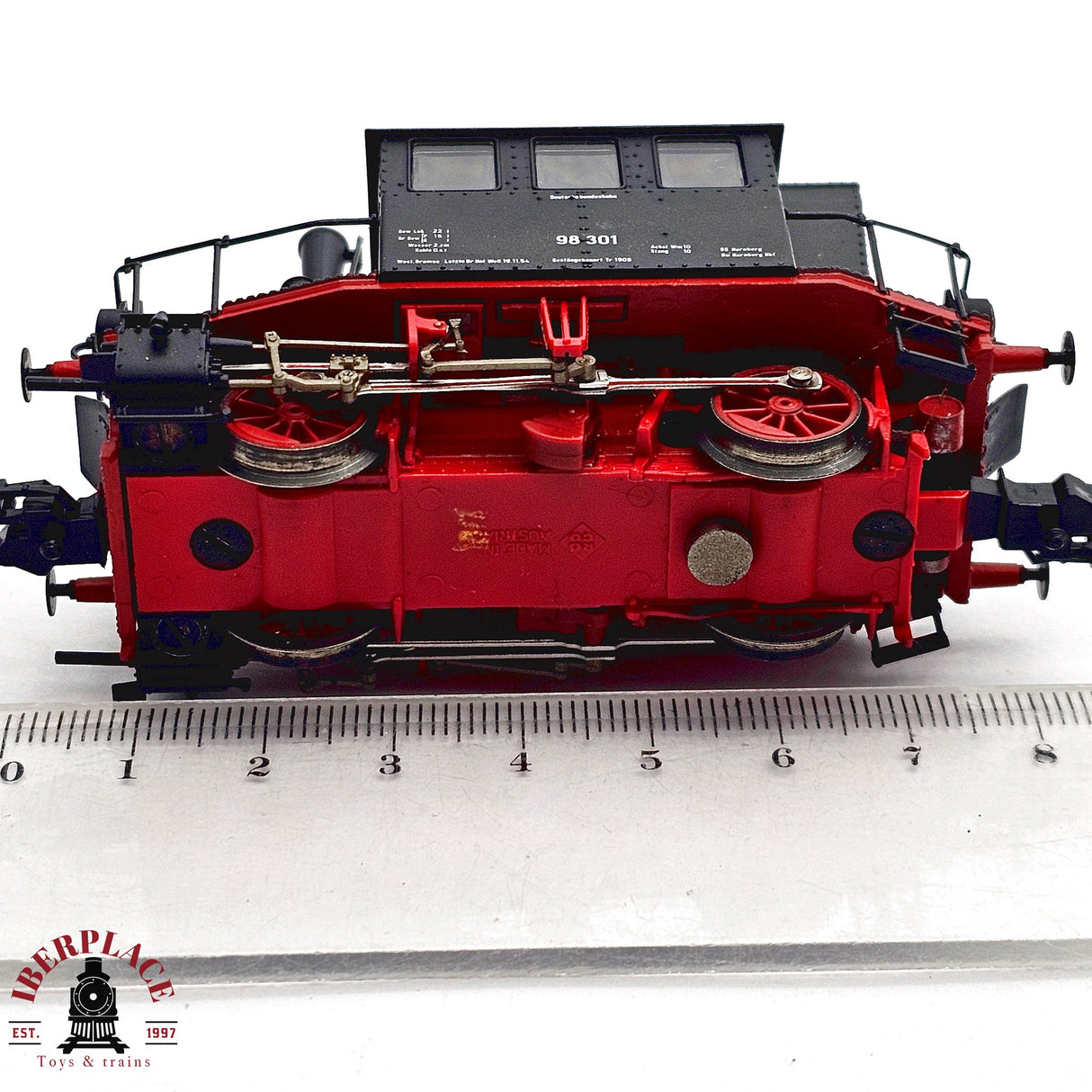 ♻️ 2da mano - DC Roco 63230 Locomotora BR 98 DB H0 escala 1:87 E13 2/2