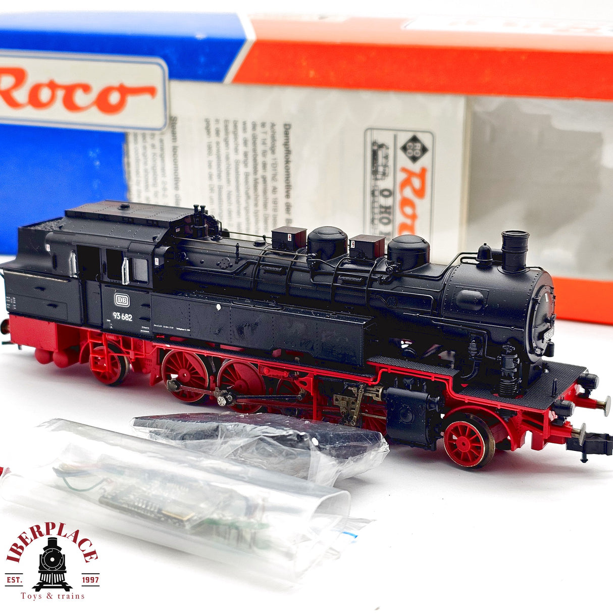 ♻️ 2da mano - DC Roco 43320 Locomotora BR 93 682 DB H0 escala 1:87 E13