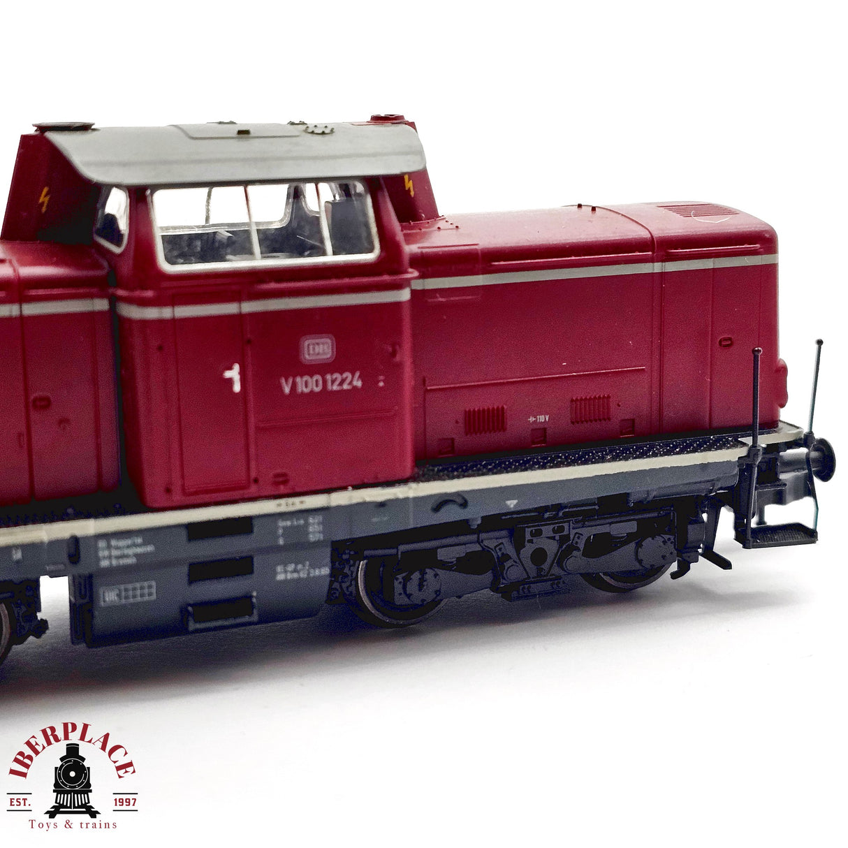 ♻️ 2da mano - DC Roco 63417 Locomotora V100 1224 DB H0 escala 1:87 E13