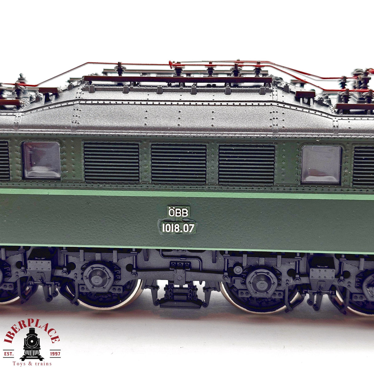 ♻️ 2da mano - DC Roco 04141F Locomotora BR 1018 ÖBB H0 escala 1:87 E13x