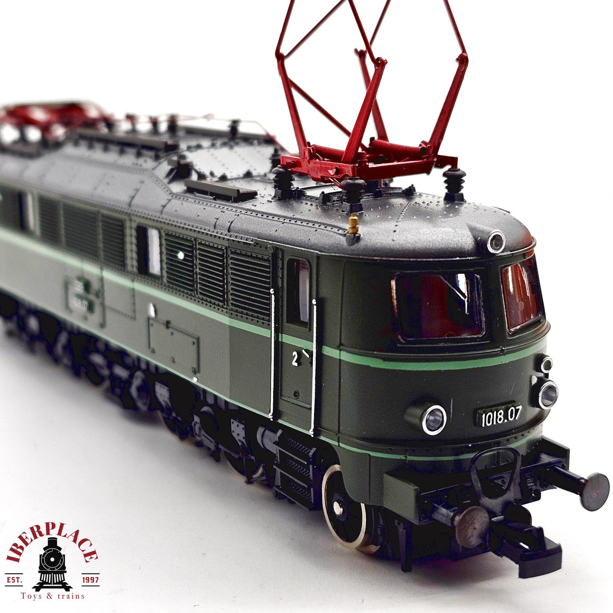 ♻️ 2da mano - DC Roco 04141F Locomotora BR 1018 ÖBB H0 escala 1:87 E13x
