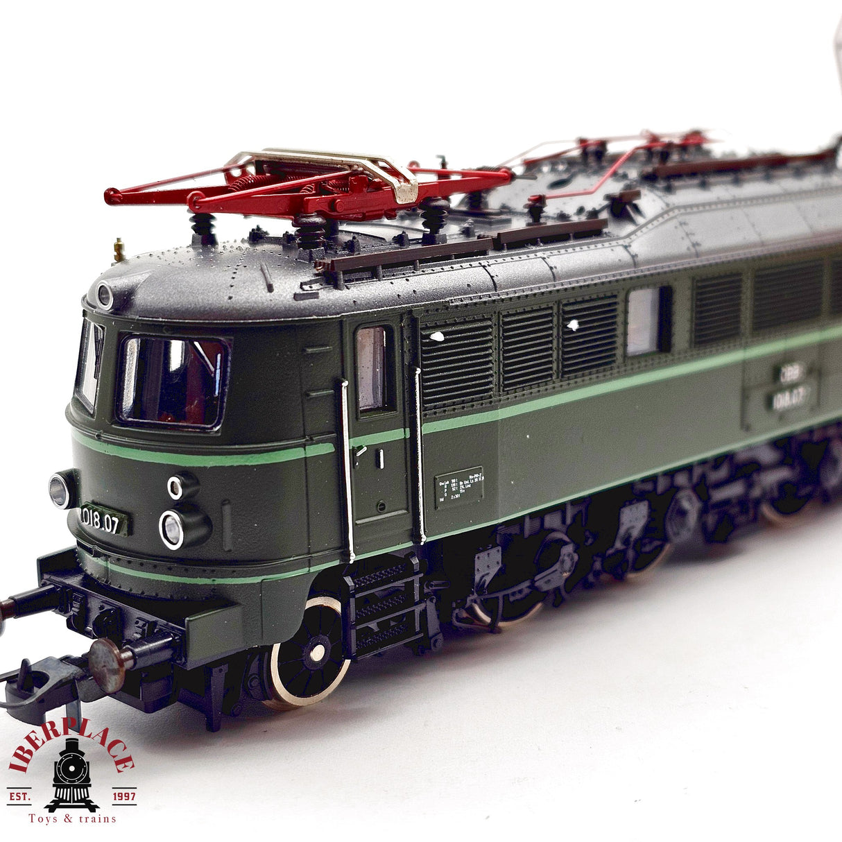 ♻️ 2da mano - DC Roco 04141F Locomotora BR 1018 ÖBB H0 escala 1:87 E13x