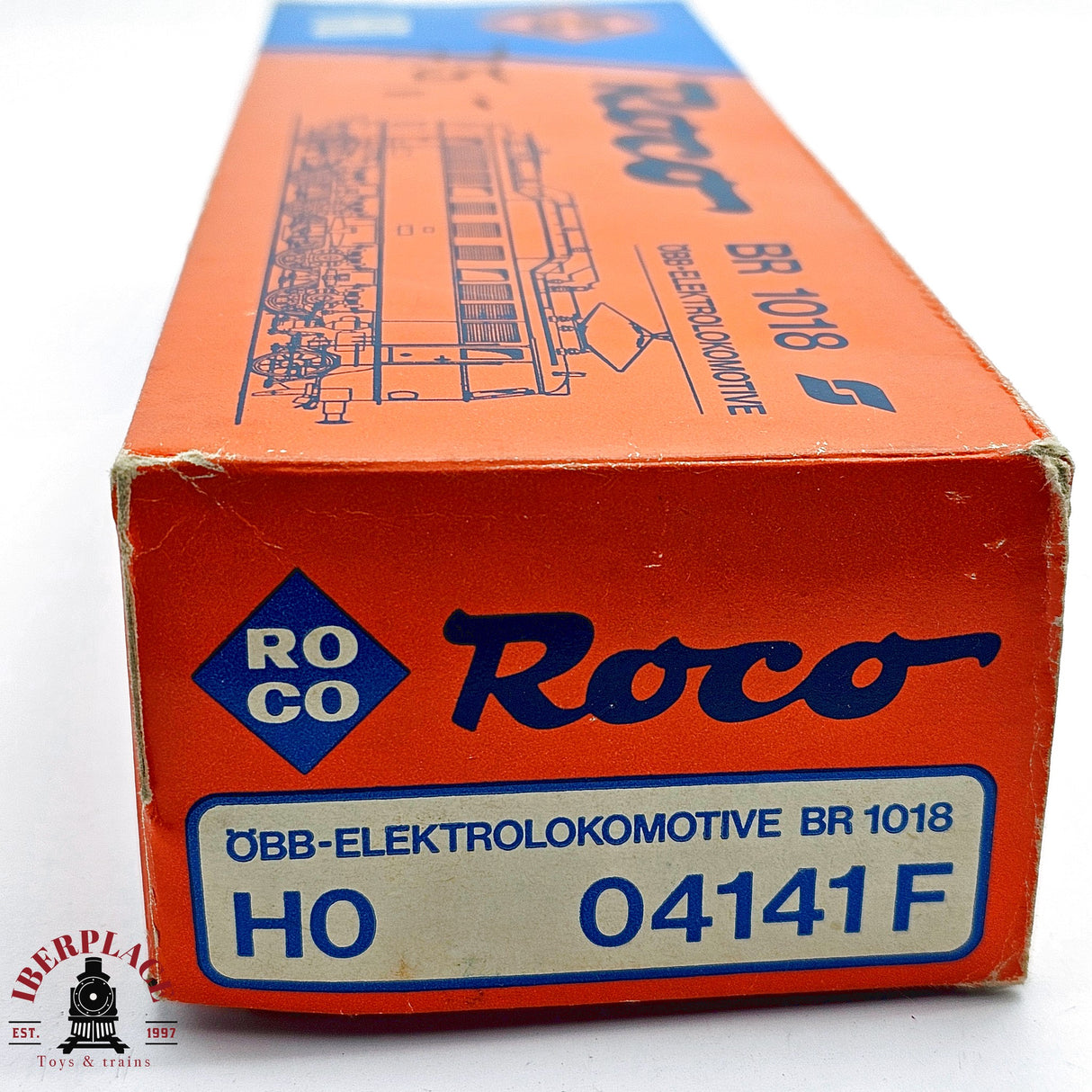 ♻️ 2da mano - DC Roco 04141F Locomotora BR 1018 ÖBB H0 escala 1:87 E13x