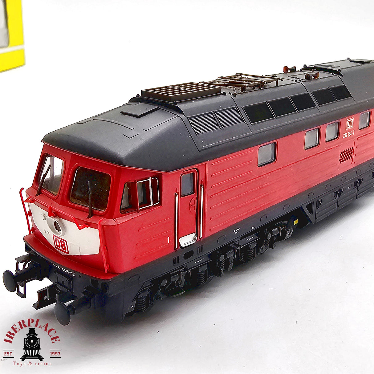 ♻️ 2da mano - DC BRAWA 0413 Locomotora BR 232 DB H0 escala 1:87 E13