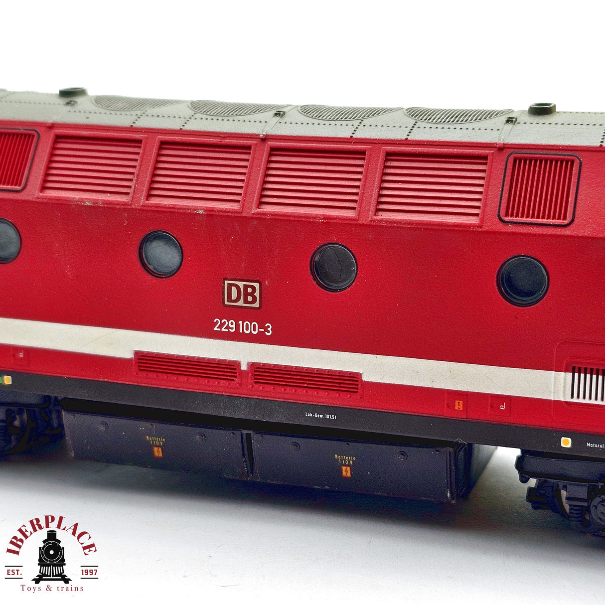♻️ 2da mano - DC BRAWA 41088 Locomotora BR 219 DB H0 escala 1:87 E13