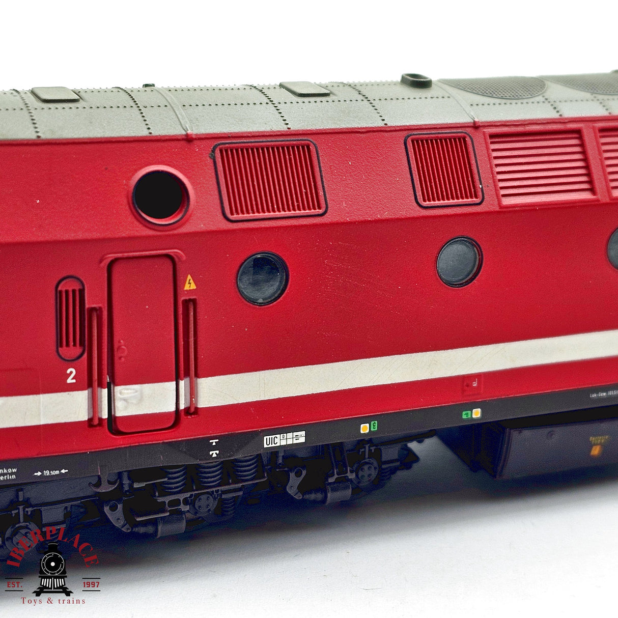 ♻️ 2da mano - DC BRAWA 41088 Locomotora BR 219 DB H0 escala 1:87 E13