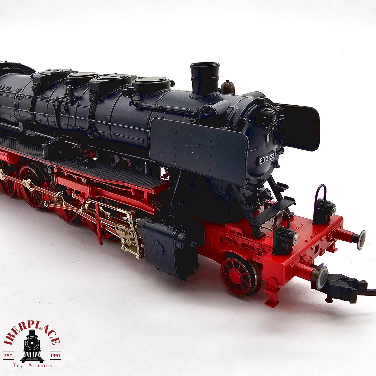 ♻️ 2da mano - DC Fleischmann 7176 Locomotora BR 50 DB H0 escala 1:87 E13