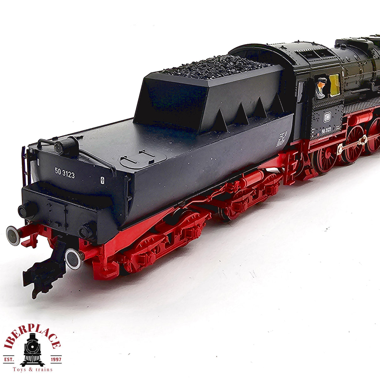 ♻️ 2da mano - DC Fleischmann 7176 Locomotora BR 50 DB H0 escala 1:87 E13