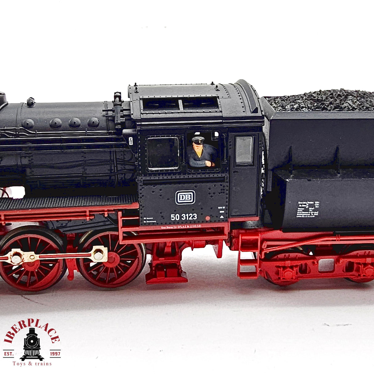 ♻️ 2da mano - DC Fleischmann 7176 Locomotora BR 50 DB H0 escala 1:87 E13