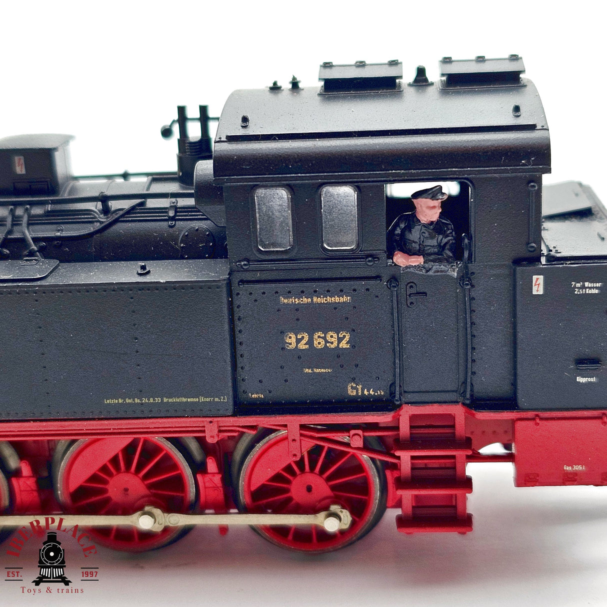 ♻️ 2da mano - DC Trix 22508 Locomotora BR 92 DR H0 escala 1:87 E13
