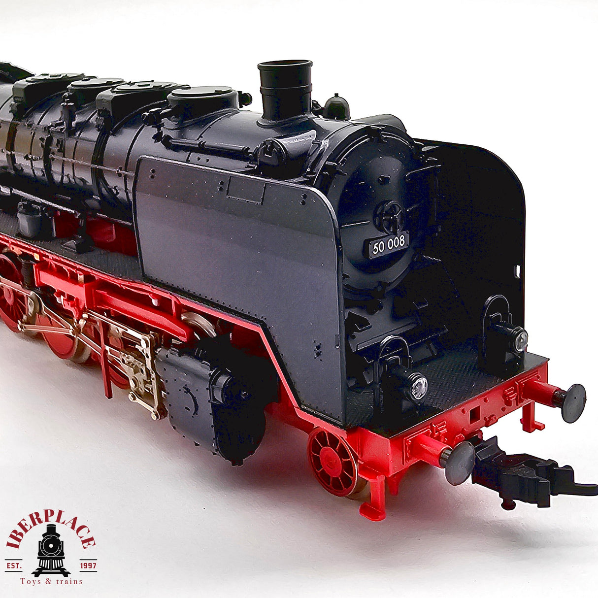 ♻️ 2da mano - DC Fleischmann 4174 Locomotora BR 50 008 DR H0 escala 1:87 E13