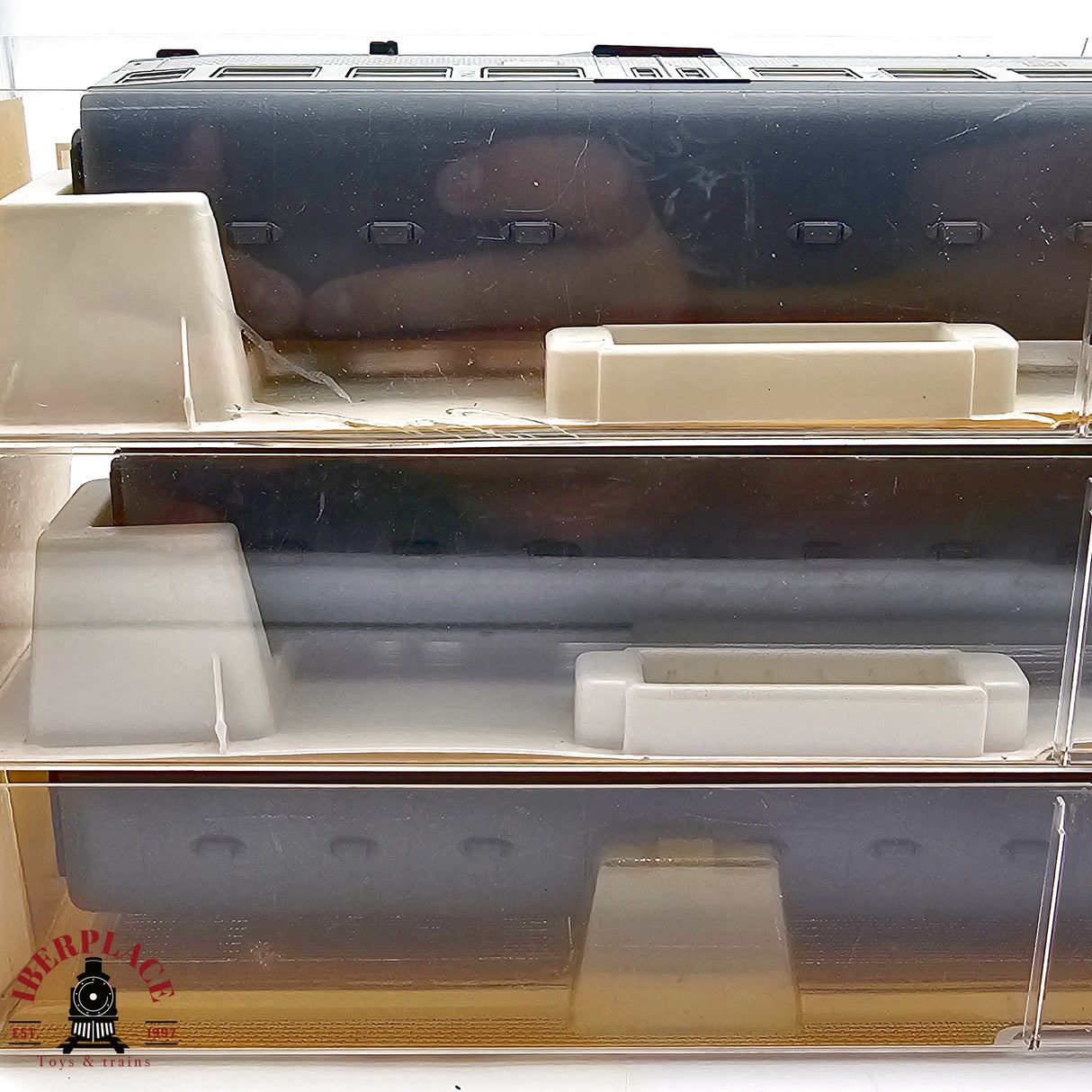 ♻️ 2da mano - DC Fleischmann 3x vagones pasajeros DB silver H0 escala 1:87 E13