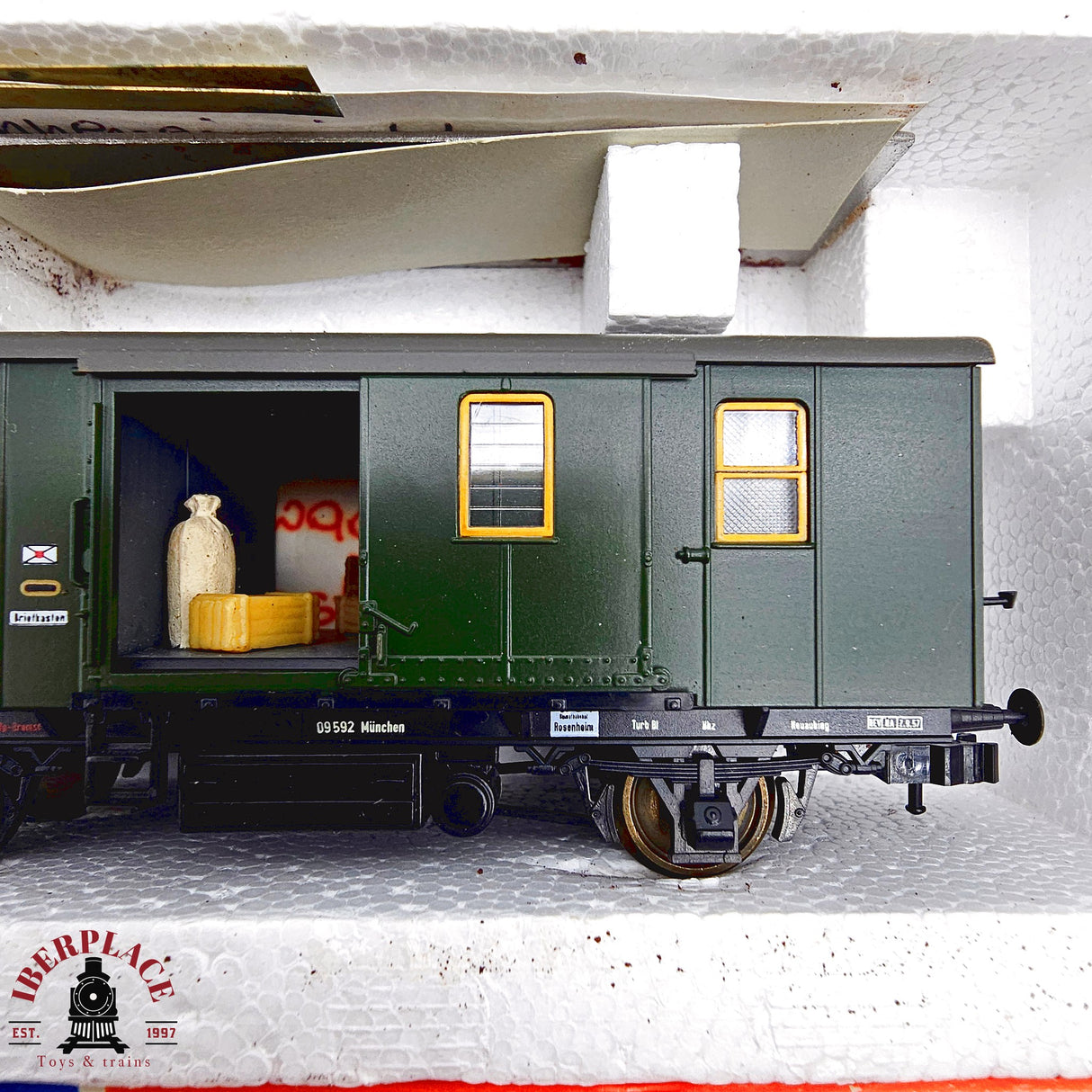 ♻️ 2da mano - DC 5x Roco vagones pasajeros DB clases 1-2 H0 escala 1:87 E13