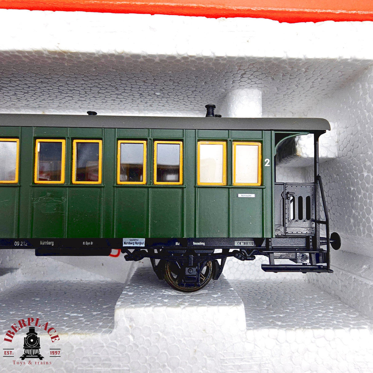 ♻️ 2da mano - DC 5x Roco vagones pasajeros DB clases 1-2 H0 escala 1:87 E13