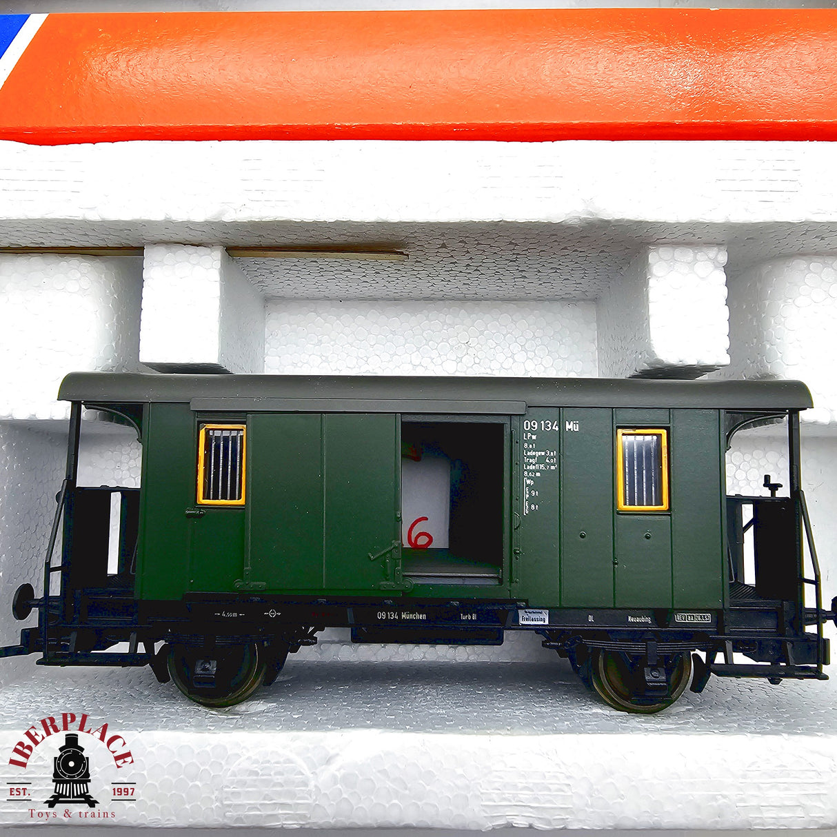 ♻️ 2da mano - DC 5x Roco vagones pasajeros DB clases 1-2 H0 escala 1:87 E13