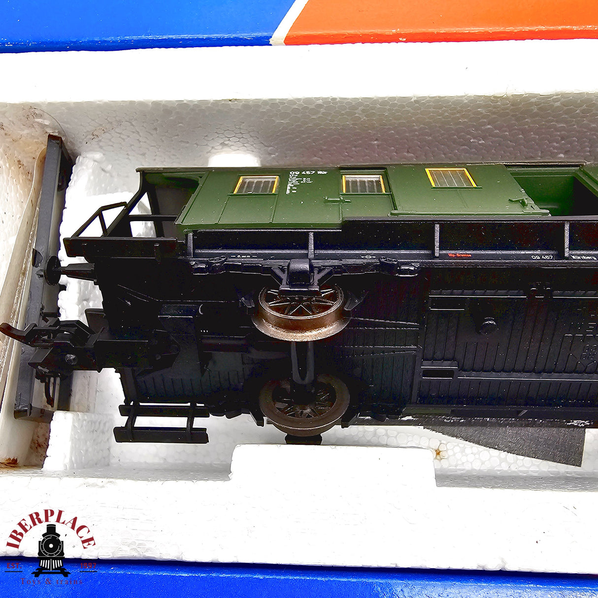 ♻️ 2da mano - DC 5x Roco vagones pasajeros DB clases 1-2 H0 escala 1:87 E13