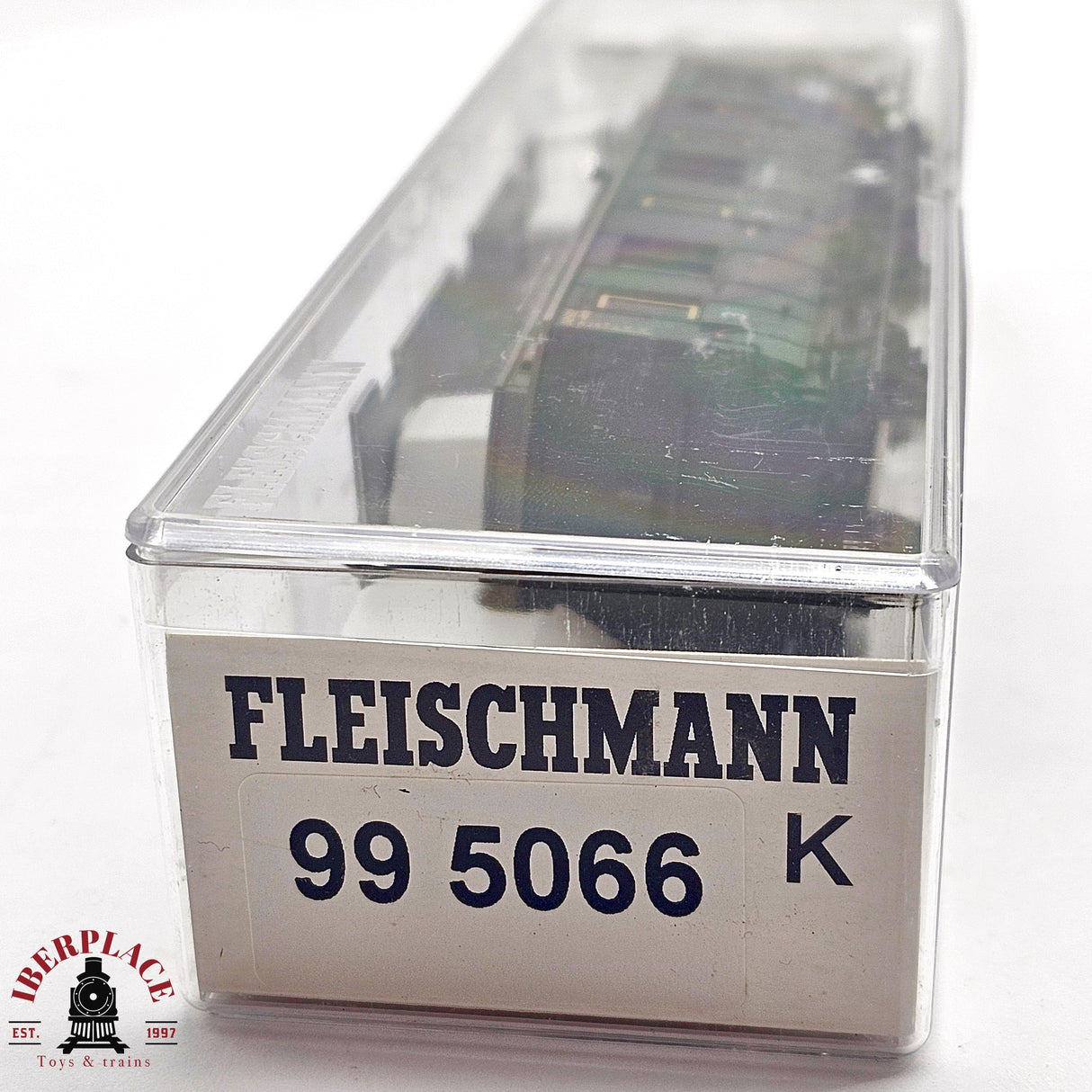 ♻️ 2da mano - DC Fleischmann 99 5066K vagón pasajeros clase 3 H0 escala 1:87 E13