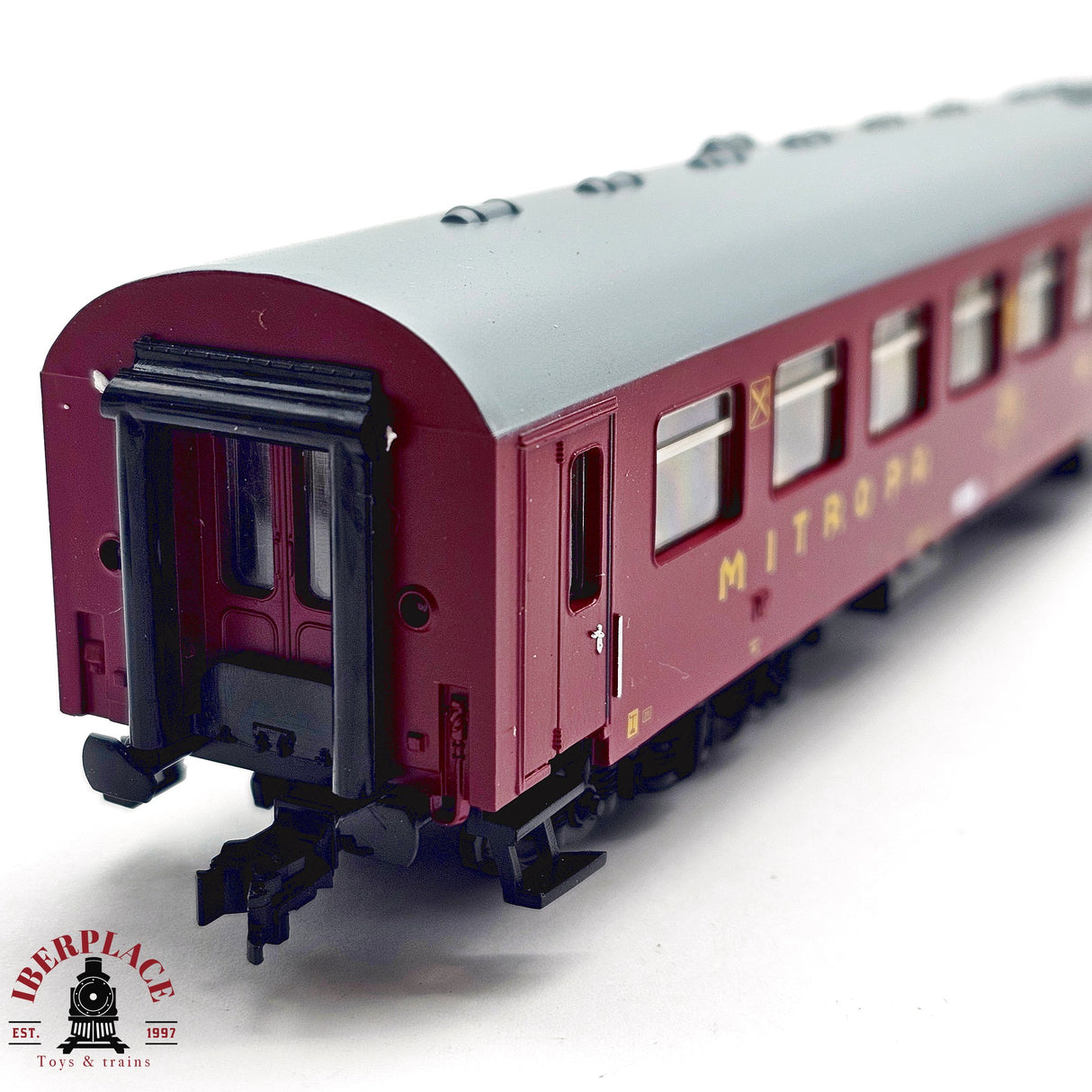 ♻️ 2da mano - DC Tilligh Bahn 74366 vagón restaurante DR Mitropa H0 escala 1:87 E13