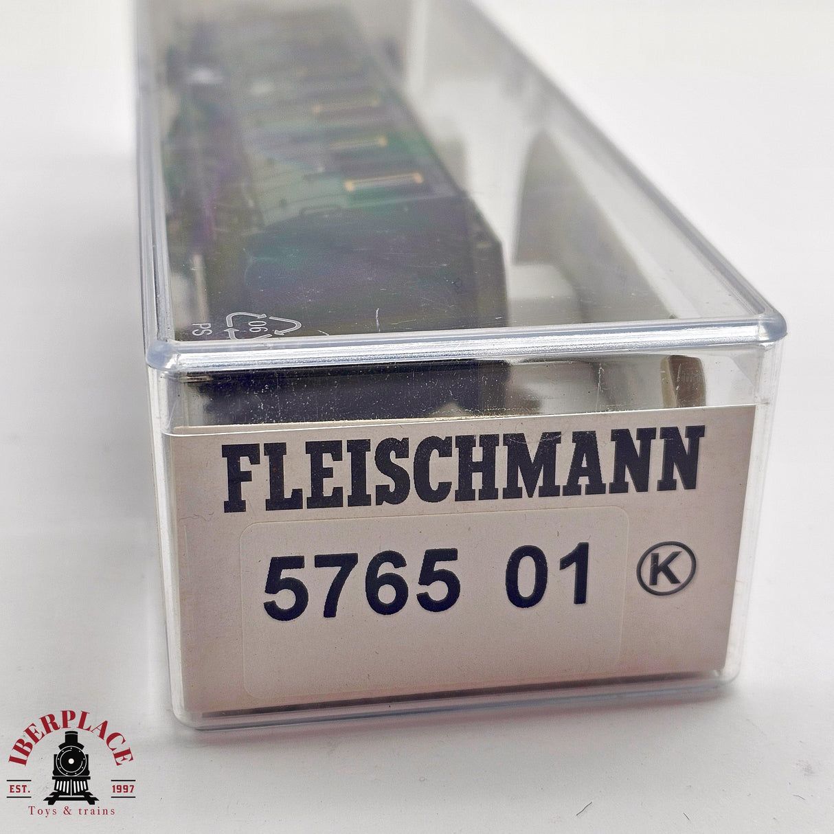 ♻️ 2da mano - DC Fleischmann 5765 01K vagón pasajeros DR H0 escala 1:87 E13
