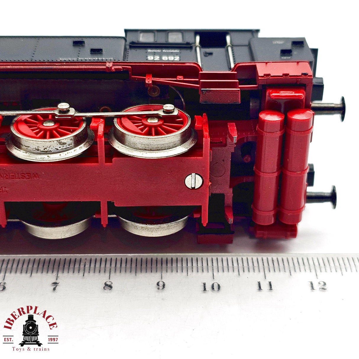 ♻️ 2da mano - DC Trix 52 2412 00 Locomotora BR 92 DR H0 escala 1:87 E13