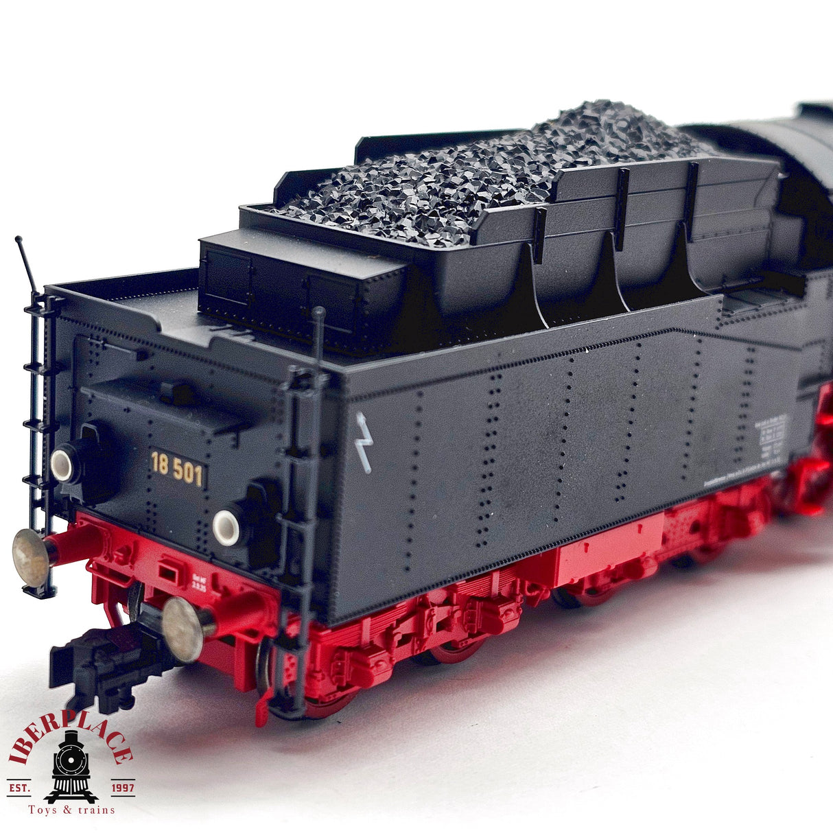 ♻️ 2da mano - DC Fleischmann 4119K Locomotora BR 18 501 DR H0 escala 1:87 E13