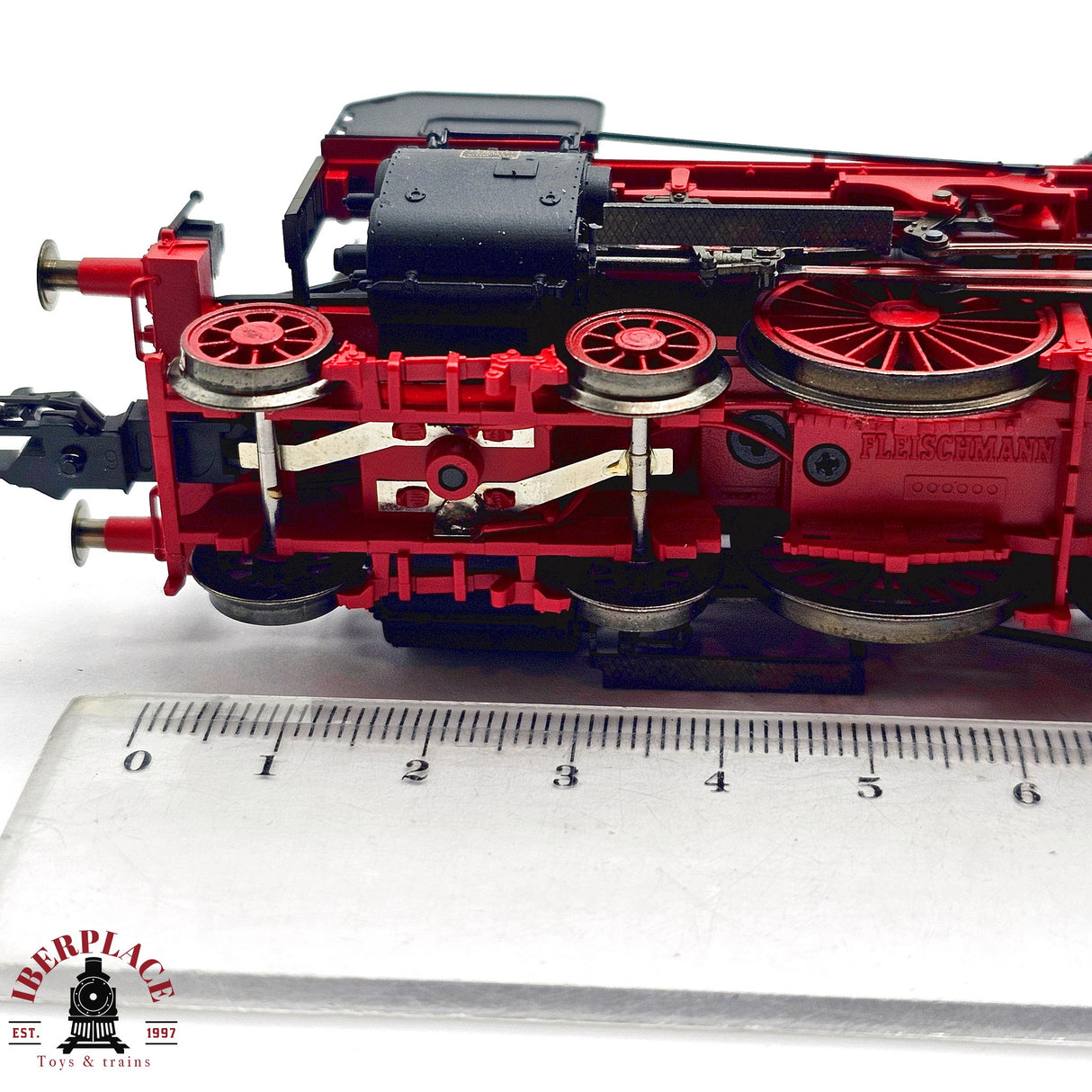 ♻️ 2da mano - DC Fleischmann 4119K Locomotora BR 18 501 DR H0 escala 1:87 E13