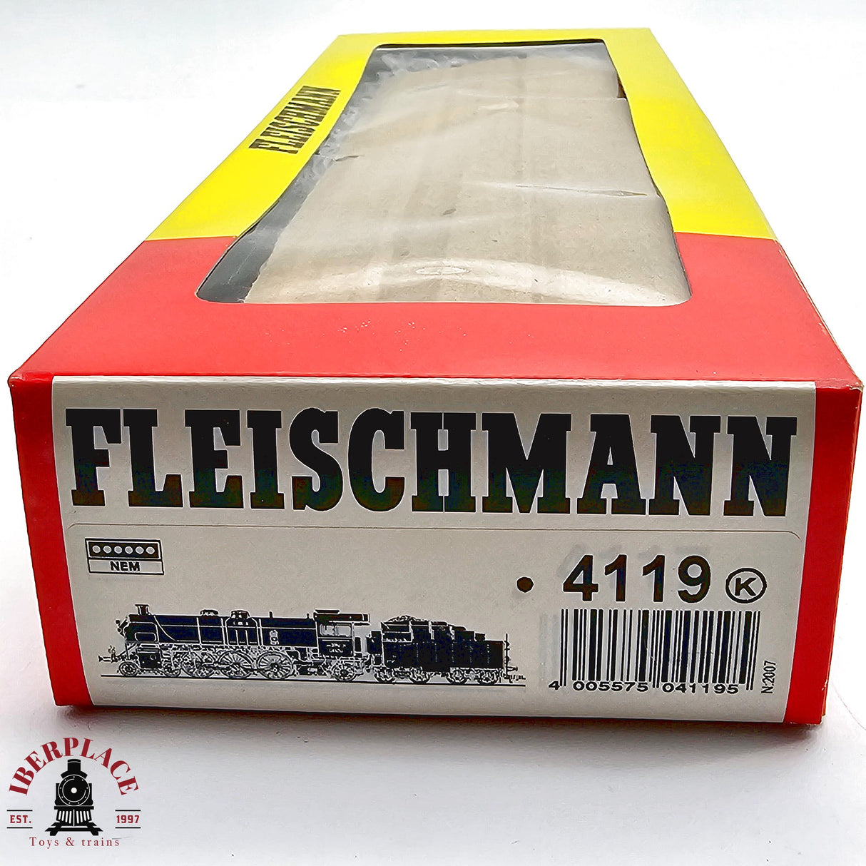♻️ 2da mano - DC Fleischmann 4119K Locomotora BR 18 501 DR H0 escala 1:87 E13