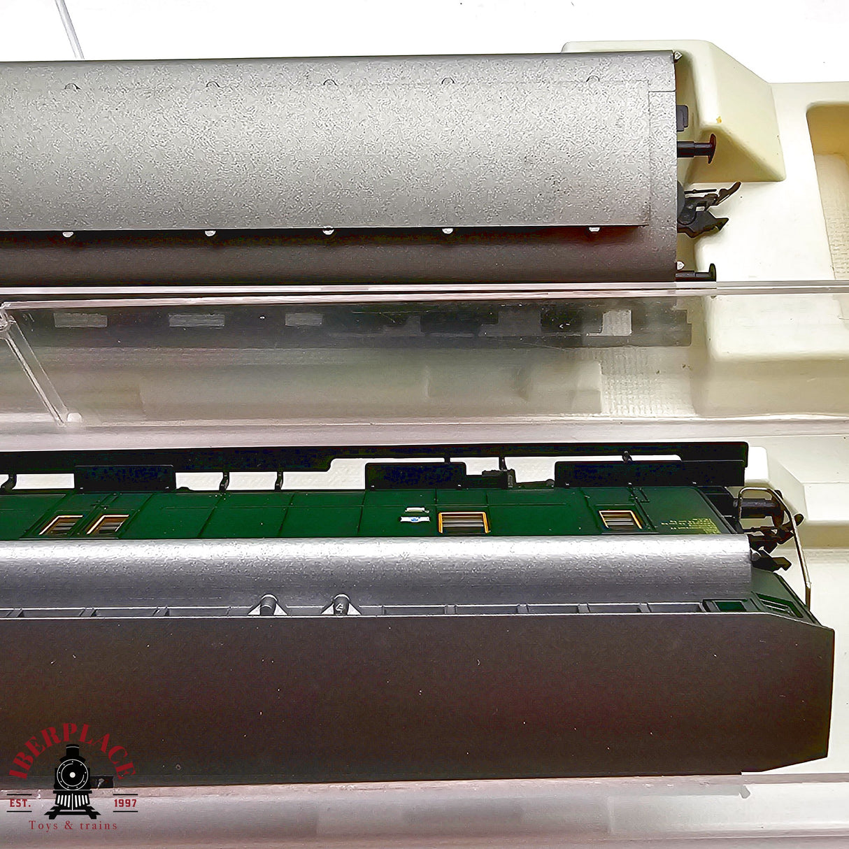 ♻️ 2da mano - DC Fleischmann 5x vagones pasajeros y postales DRG H0 escala 1:87 E13