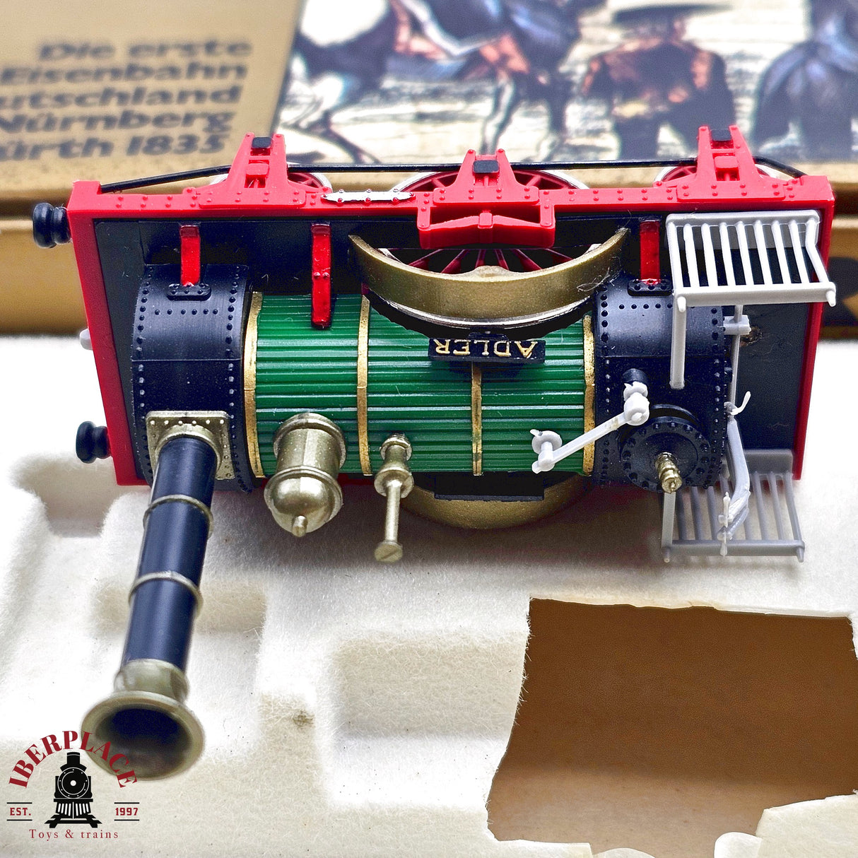 ♻️ 2da mano - DC Trix 52 1200 00 Set Locomotora Der Adler H0 escala 1:87 E13