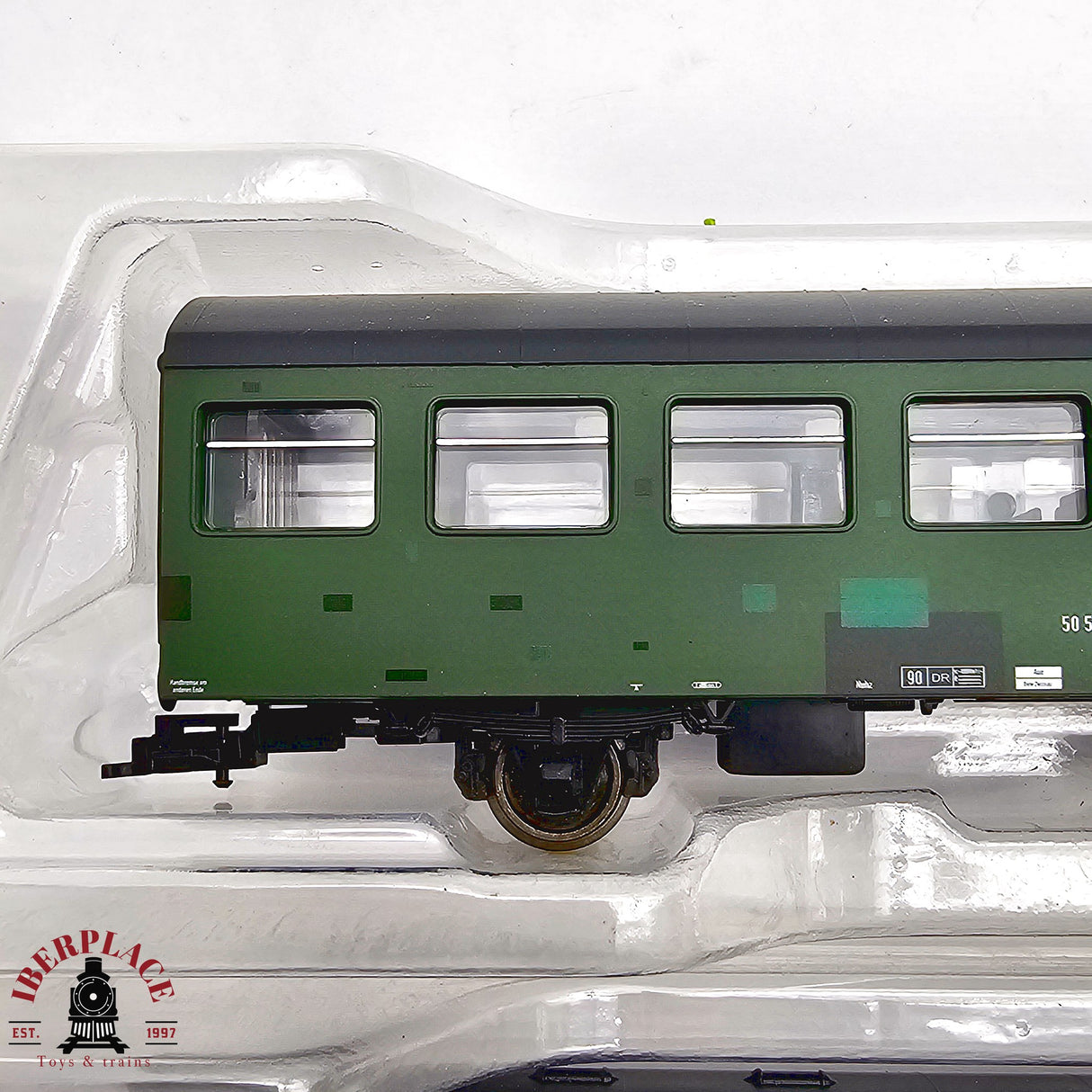 ♻️ 2da mano - DC PIKO 58300 set de 3 coches pasajeros DR H0 escala 1:87 E13