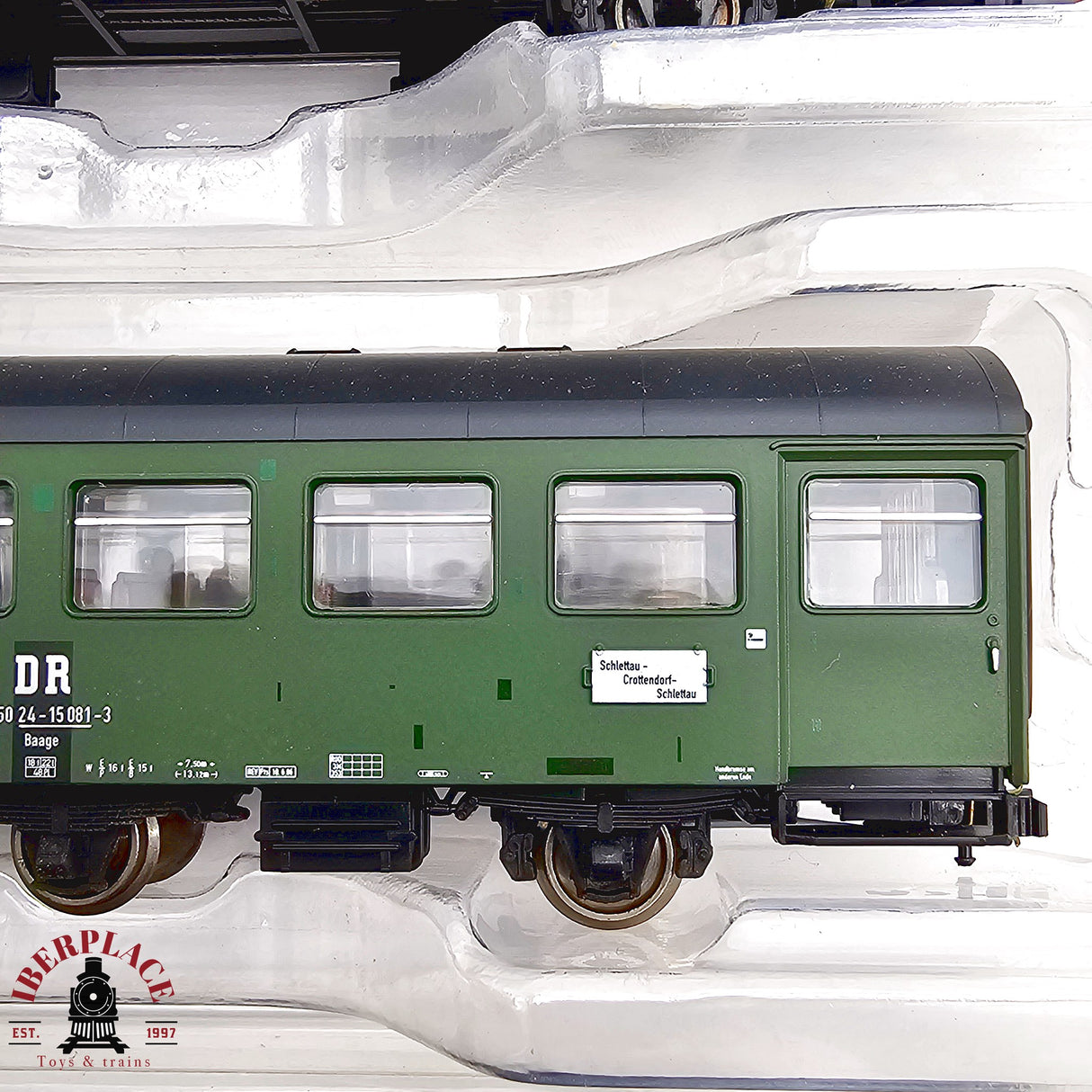 ♻️ 2da mano - DC PIKO 58300 set de 3 coches pasajeros DR H0 escala 1:87 E13