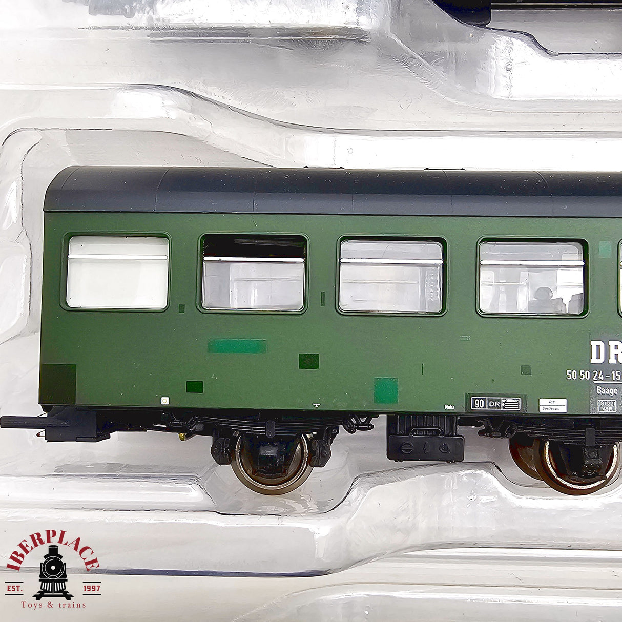 ♻️ 2da mano - DC PIKO 58300 set de 3 coches pasajeros DR H0 escala 1:87 E13