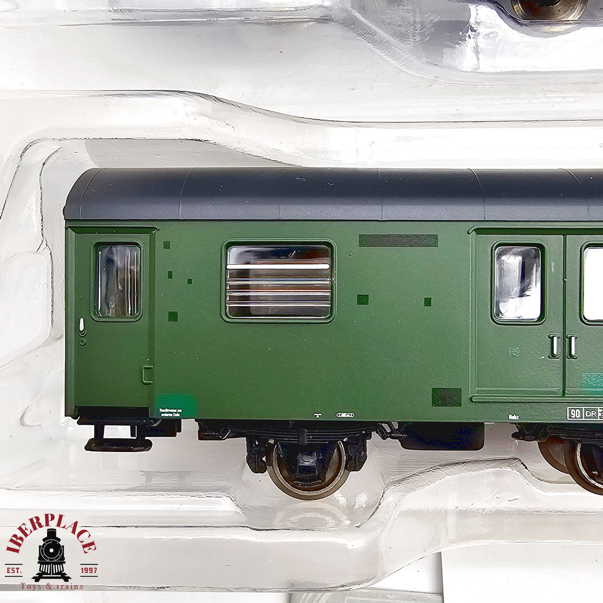 ♻️ 2da mano - DC PIKO 58300 set de 3 coches pasajeros DR H0 escala 1:87 E13