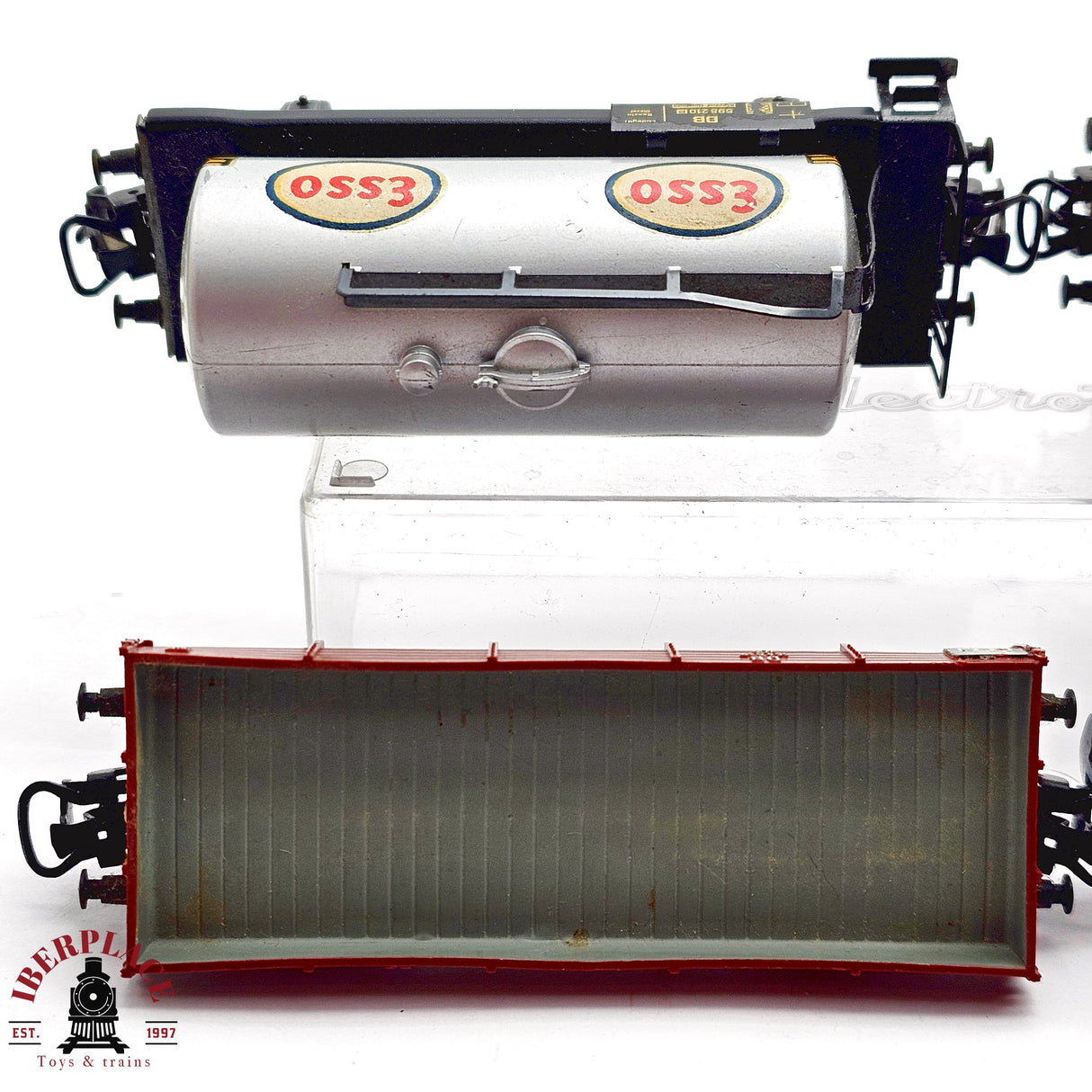 ♻️ 2da mano - Märklin 4x vagones mercancias DB H0 escala 1:87 E13