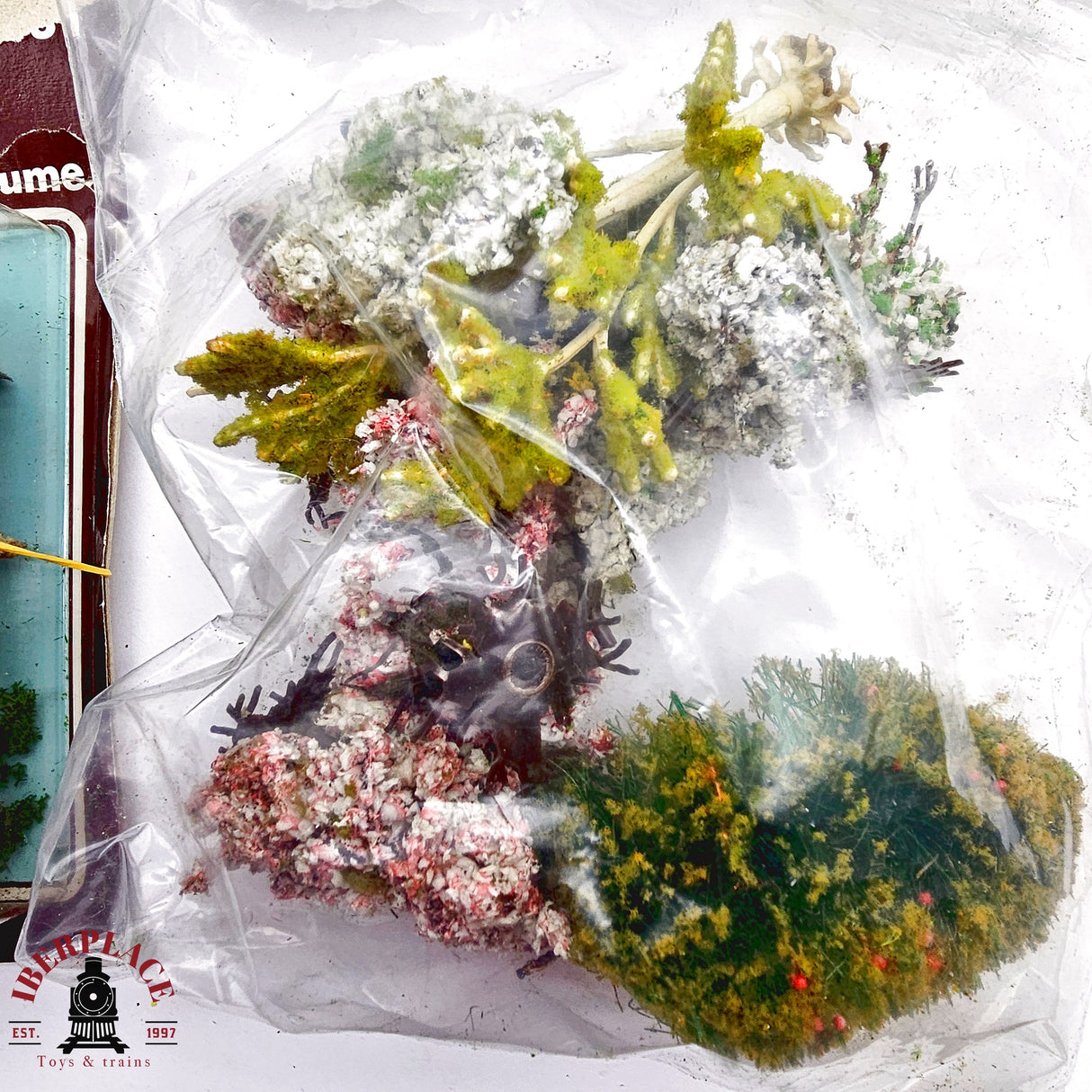 ♻️ 2da mano - Heki Faller lote de balasto y arboles naturaleza para tu maqueta H0 escala 1:87 E13