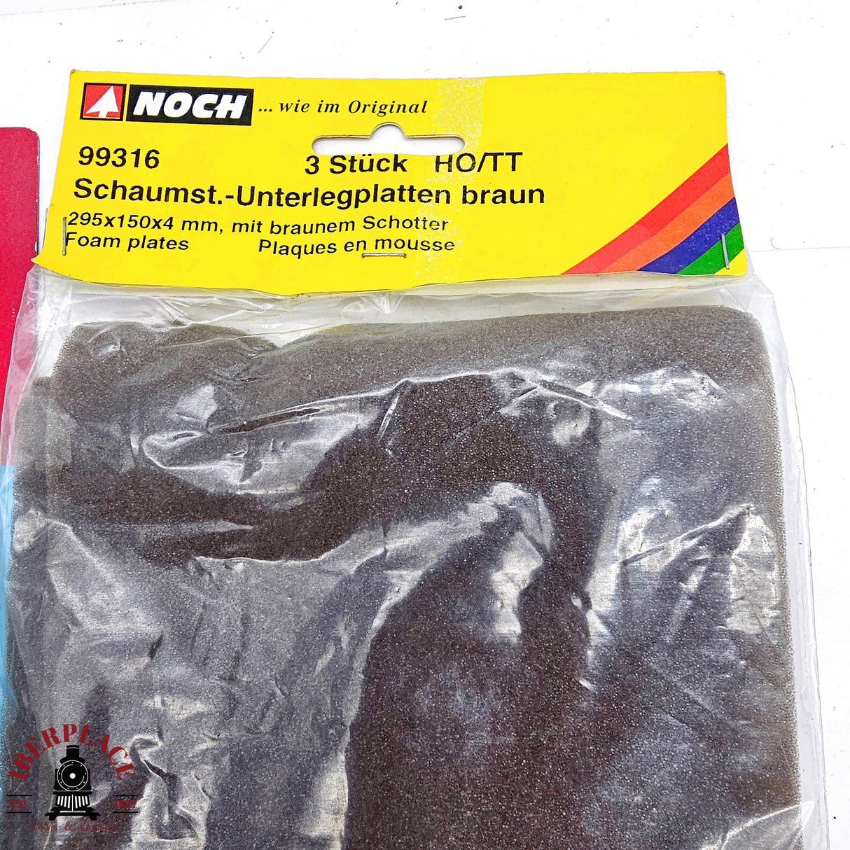 ♻️ 2da mano - Noch Faller lote de abetos espuma manojos de hierba H0 escala 1:87 E13