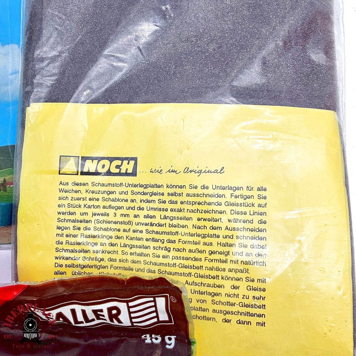 ♻️ 2da mano - Noch Faller lote de abetos espuma manojos de hierba H0 escala 1:87 E13