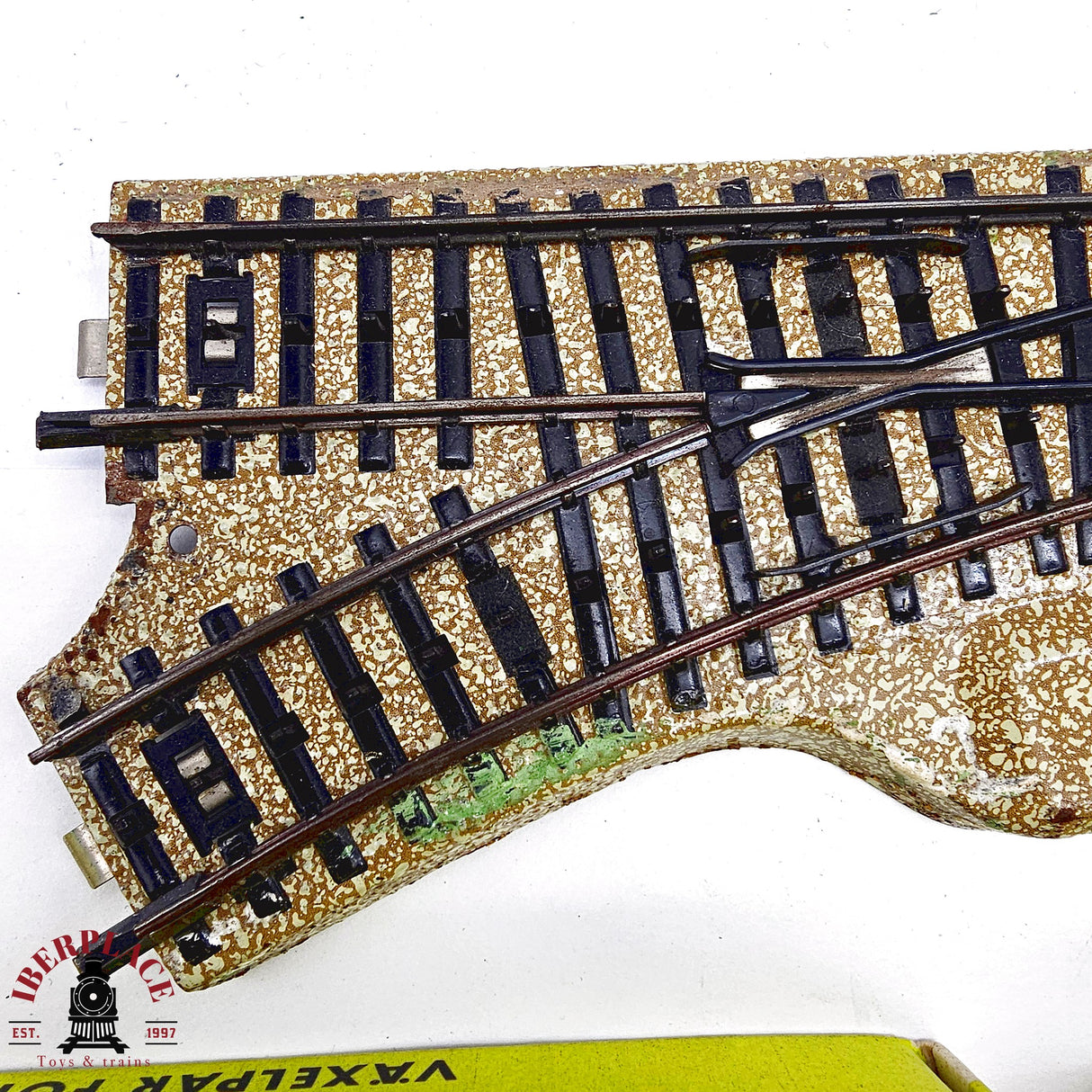 ♻️ 2da mano - Märklin Lote de vías curvas rectas desvíos sistema M H0 escala 1:87 E13