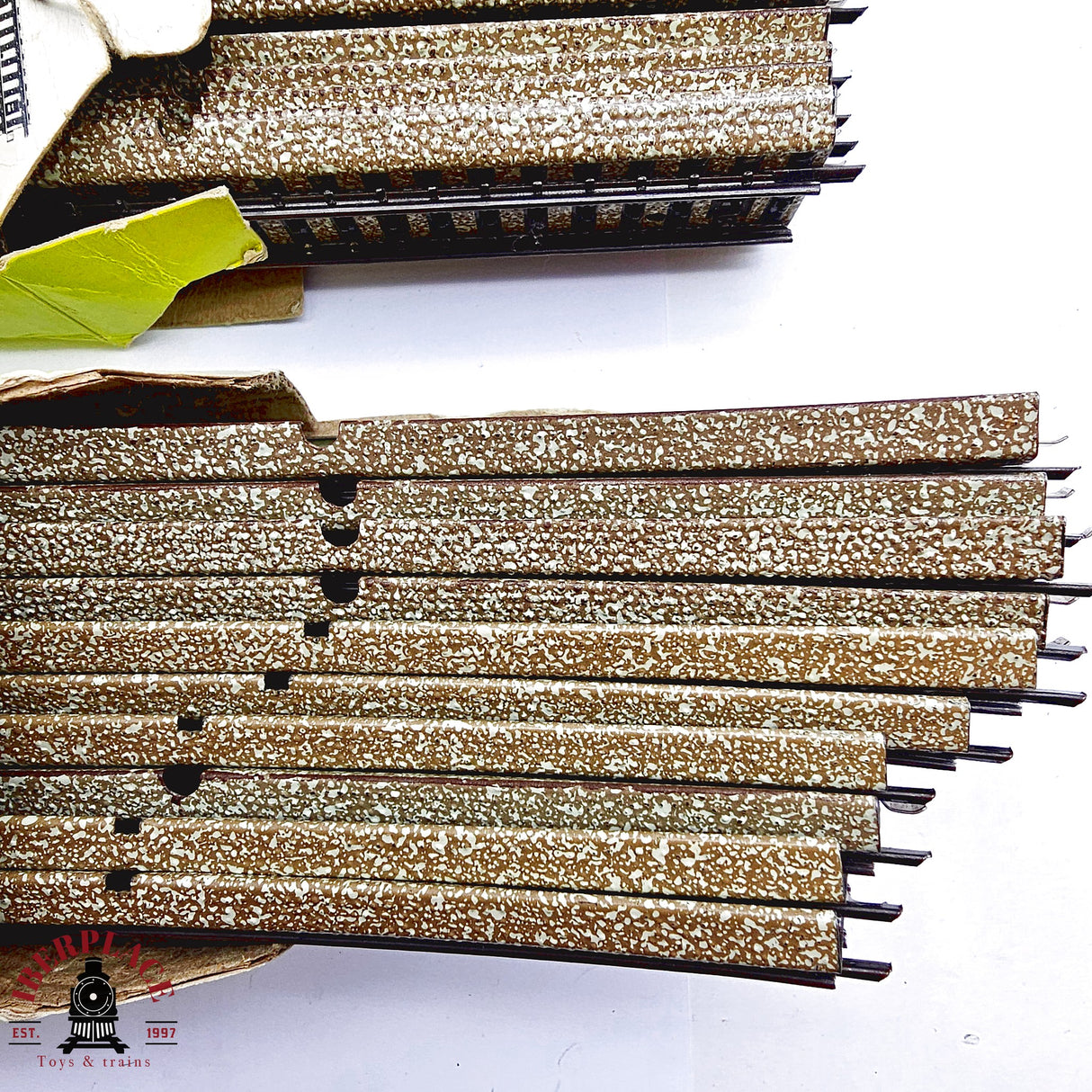 ♻️ 2da mano - Märklin Lote de vías curvas rectas desvíos sistema M H0 escala 1:87 E13