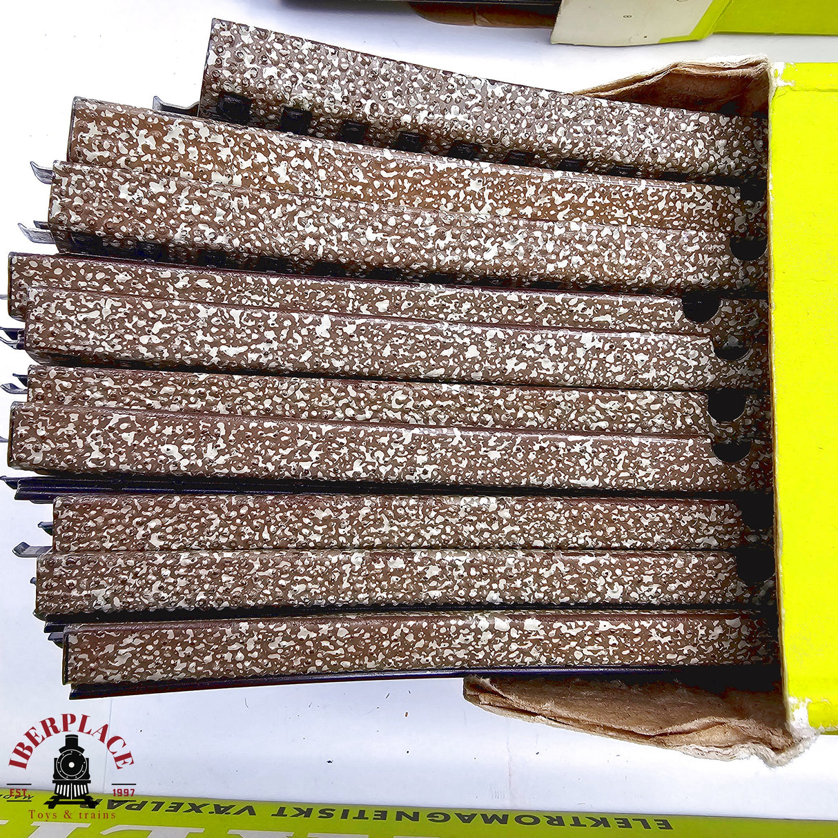 ♻️ 2da mano - Märklin Lote de vías desvíos cruce sistema M H0 escala 1:87 E13