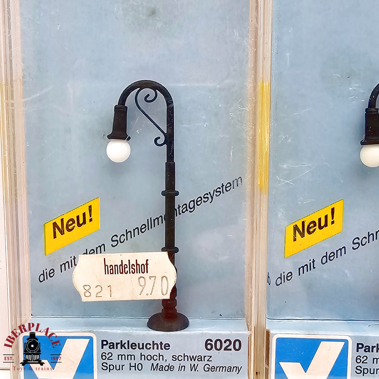♻️ 2da mano - 3x Viessmann 6020 Luces de estacionamiento H0 escala 1:87 E13x